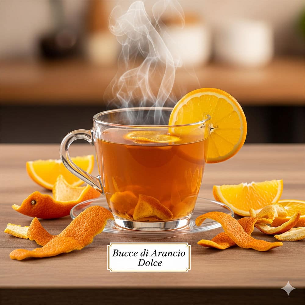 Decotto di Bucce di Arancio Dolce Arancio Dolce Bucce