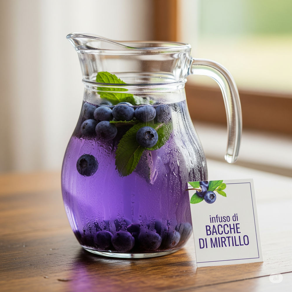 infuso di Bacche DI MIRTILLO Mirtillo Bacche